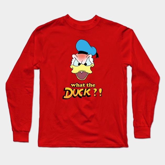 What the Duck?! Long Sleeve T-Shirt by LC Disnerd Designs